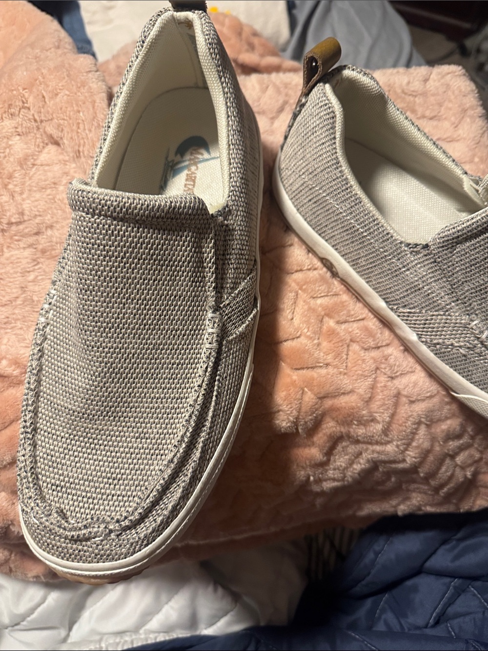 Men’s Margaritaville Barbados Casual Slip-On Men’s Shoe in Light Gray